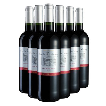 法国朗特公爵干红葡萄酒750ml（6瓶装）