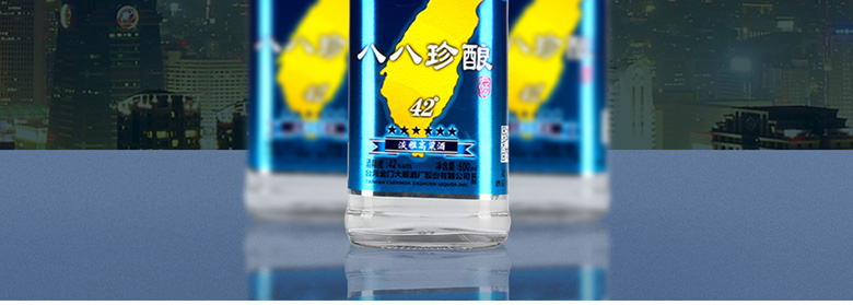 台岛台湾高粱酒 八八珍酿42度 600ml*6瓶 金门