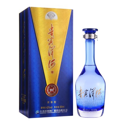【清仓】42°白钻级贵宾洋河酒（2012-2013）500ml