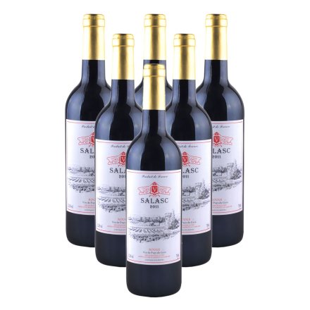 法国萨拉斯干红葡萄酒（6瓶装）重复勿用