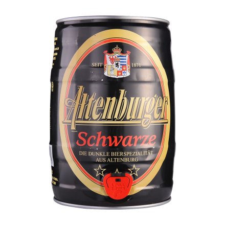 德国阿登堡黑啤酒5L