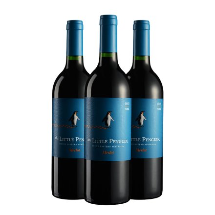 澳大利亚小企鹅梅洛红葡萄酒（3瓶装）