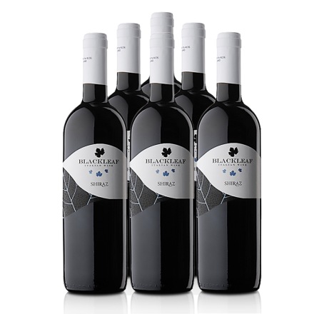意大利拉提亚叶之藤西拉子干红葡萄酒750ml（6瓶装）