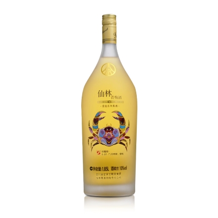 10°仙林星座果酒—巨蟹座1.85L(五粮液集团仙林果酒有限责任公司出品)