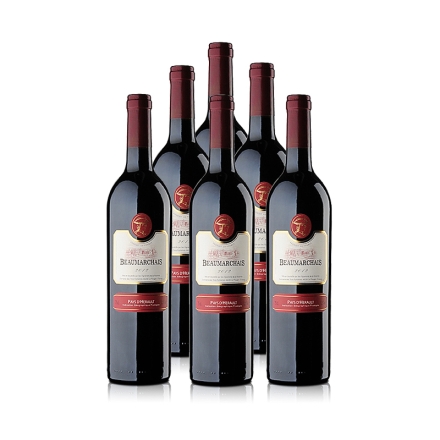 法国博玛干红葡萄酒750ml（6瓶装）