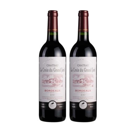 法国十字庄园城堡红葡萄酒750ml（双瓶装）