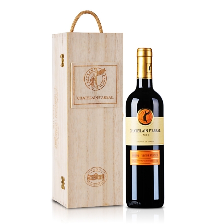 法国法莱雅F13原瓶进口干红葡萄酒高级木礼盒750ml