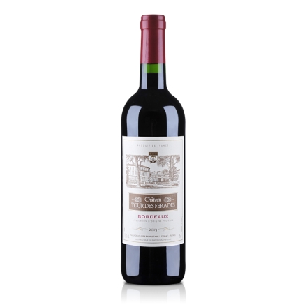 【清仓】法国波尔多AOC菲拉德城堡干红葡萄酒750ml