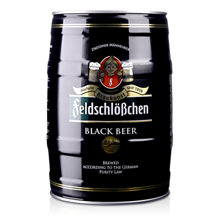 【清仓】5°德国费尔德堡黑啤酒5L