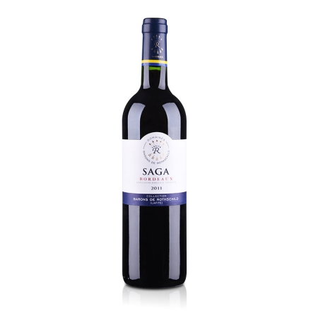 法国拉菲传说 2011 波尔多法定产区红葡萄酒750ml