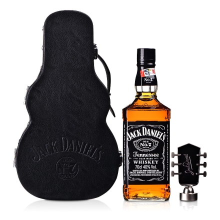 40°美国 Jack Daniels杰克丹尼限量版吉他礼盒 700ml