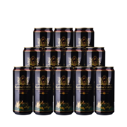 德国凯撒黑啤酒950ml（12瓶装）