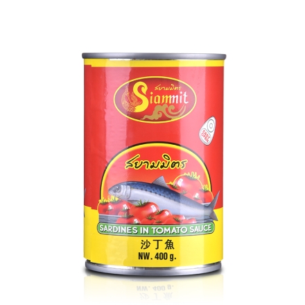 笑迷牌（泰国）番茄汁沙丁鱼罐头400g