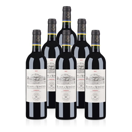 法国拉菲集团奥希耶徽纹科比埃法定产区红葡萄酒750ml（6瓶装）