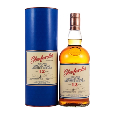 43°格兰花格Glenfarclas12年单一麦芽苏格兰威士忌1L