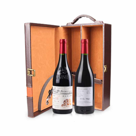 法国梦珑珍藏干红葡萄酒750ml（2支装）