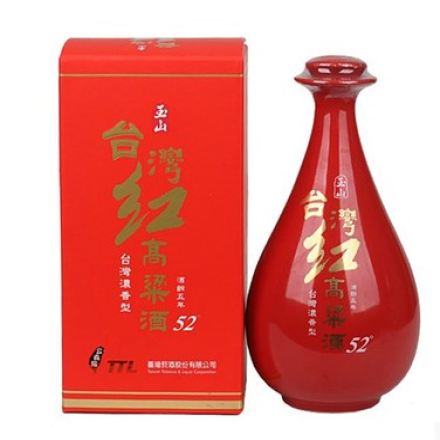 【京东配送】52°玉山红高粱酒5年窖藏瓷瓶500ml