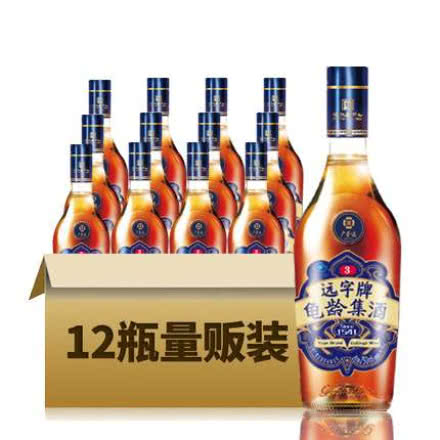 28°广誉远龟龄集酒保健佐餐酒250ml（12瓶）