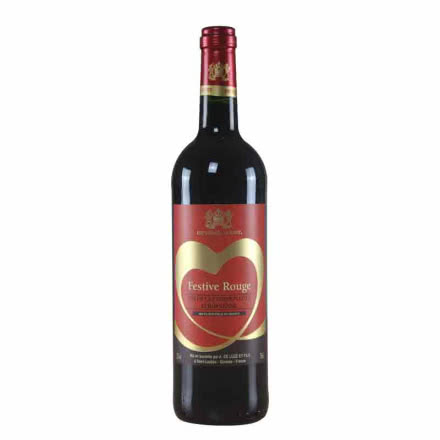 法国原瓶正品进口 皇轩喜庆干红（大心）干红葡萄酒750ml