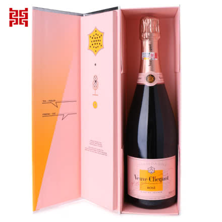12.5°法国凯歌粉红香槟“语爱”礼盒750ml