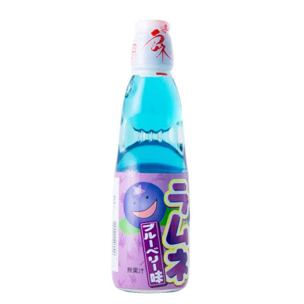 日本哈达弹珠波子汽水（蓝莓味）200ml