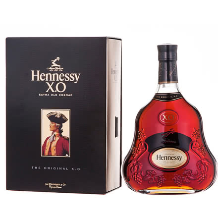 40°轩尼诗（Hennessy）XO 干邑白兰地洋酒礼盒装 700ml
