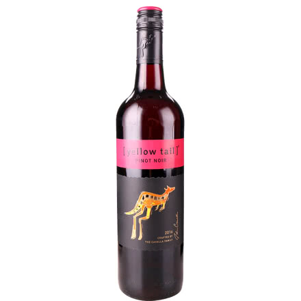 13.5°澳大利亚黄尾袋鼠黑皮诺红葡萄酒750ml 单支装