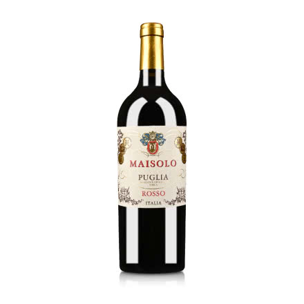 意大利圣霞多·麦索罗干红葡萄酒 （普利亚地理标志保护葡萄酒）750ml（乐享）