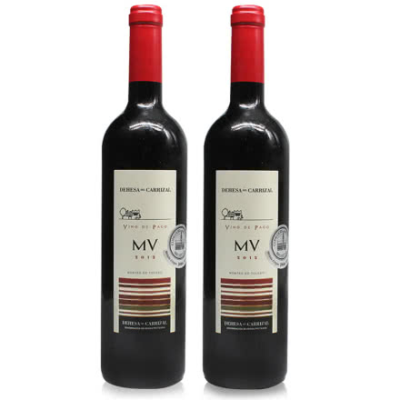 西班牙原瓶进口红酒VP级德莎MV 2012年西拉红酒陈酿干红葡萄酒2支装