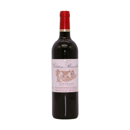 法国红酒法国原瓶进口波尔多AOC宝伦城堡干红葡萄酒750ml