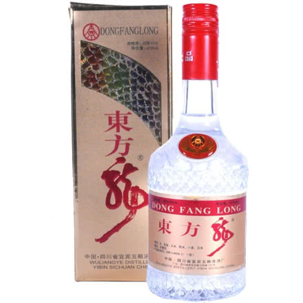 【老酒特卖】35° 五粮液出品 东方龙 陈年老酒  475ml（1997年）