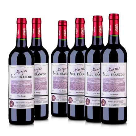 法国(原瓶进口）保罗·菲尔男爵干红葡萄酒750ml（6瓶装）