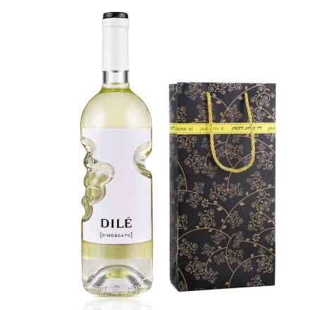 意大利天使之手莫斯卡托DileMoscato甜白葡萄酒750ml+手提袋1个