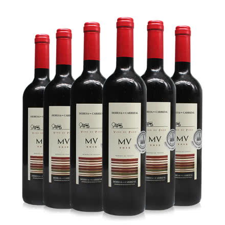西班牙原瓶进口红酒VP级德莎MV 2012年西拉红酒陈酿干红葡萄酒整箱装（共6支）送开酒器