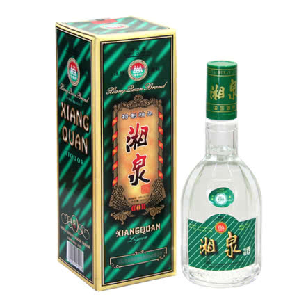 48°酒鬼酒绿盒装湘泉酒收藏老酒（1998年）500ml