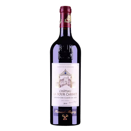 （列级庄·名庄·正牌）法国原瓶进口拉图嘉利酒庄2014干红葡萄酒单支装750ml