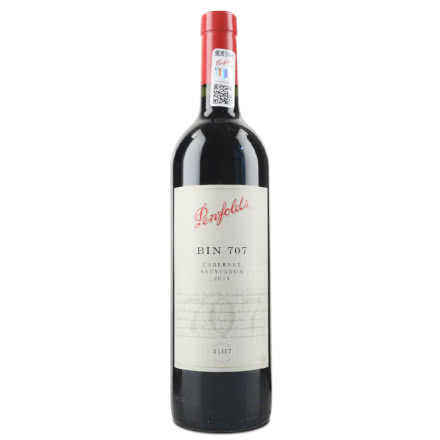 奔富bin707干红葡萄酒 澳洲原瓶进口红酒 750ml