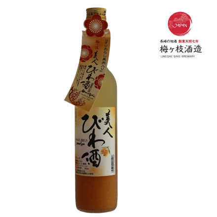 日本原瓶进口梅枝酒造美人琵琶利口酒500ml