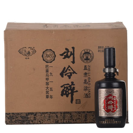 52°刘伶醉（直隶高粱酒）500ml（2017年)（6瓶装）