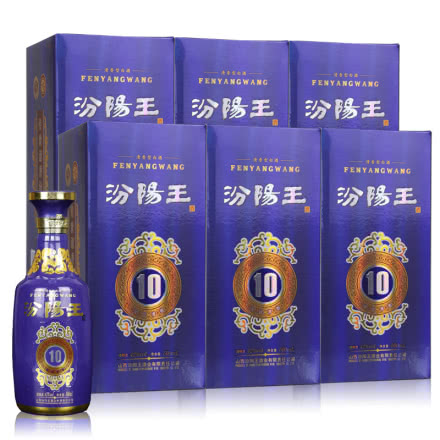 42°汾酒产地汾阳王清香型白酒（10）500ml（6瓶装）