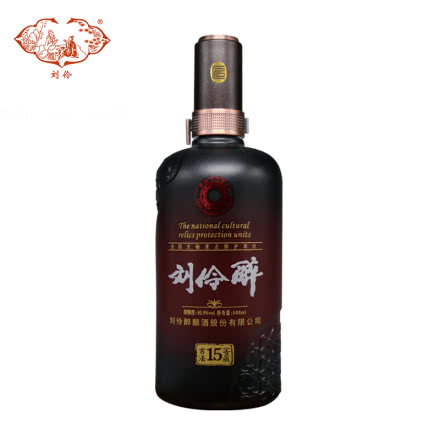刘伶醉古法窖藏15年 40.9%vol 500ml 浓香型白酒