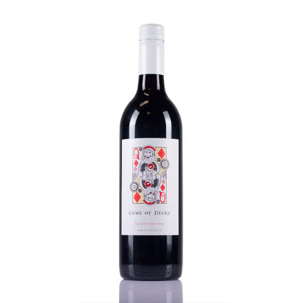 澳洲红酒 澳大利亚干红葡萄酒原瓶原装进口纸牌游戏750ml*1瓶