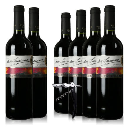 西班牙进口DO级2015年红酒亚诺干红葡萄酒750ml*6