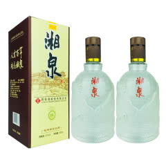 融汇老酒 52º酒鬼酒 文化湘泉酒500ml (2瓶装) 2012年