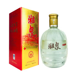 融汇陈年老酒 52º酒鬼酒公司金盒湘泉酒500ml 单瓶装(2007年)