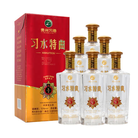 52°贵州茅台酒厂(集团)习酒·习水特曲500ml*6（2014年）