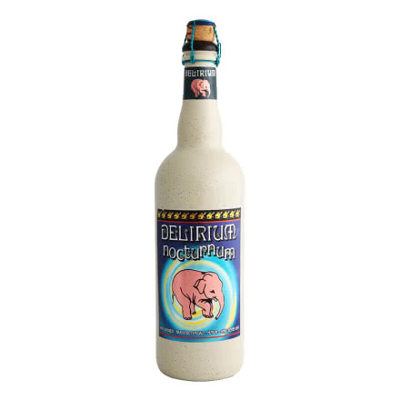 Delirium 比利时进口 精酿啤酒瓶装750ml 深粉象