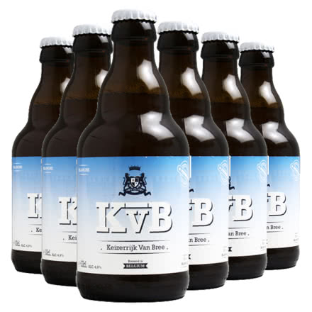 比利时进口精酿  布雷帝国白啤酒 Keizerrijk van Bree 330ml*6瓶