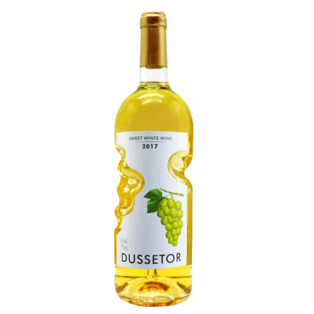 杜赛托天使之手艺术瓶 高颜值葡萄酒 低度甜型甜白葡萄酒750ml