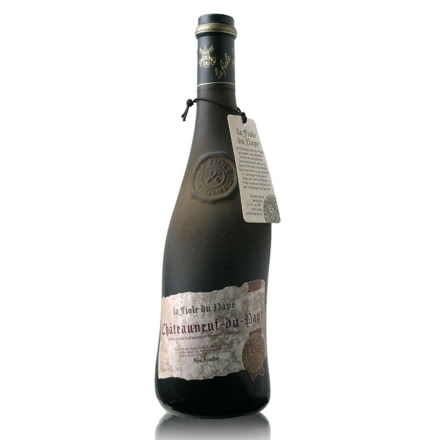 法国原瓶进口红酒教皇新堡芙华干红葡萄酒单支装750ml
